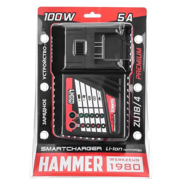Зарядное устройство Hammer ZU18_4 PREMIUM 18В-3